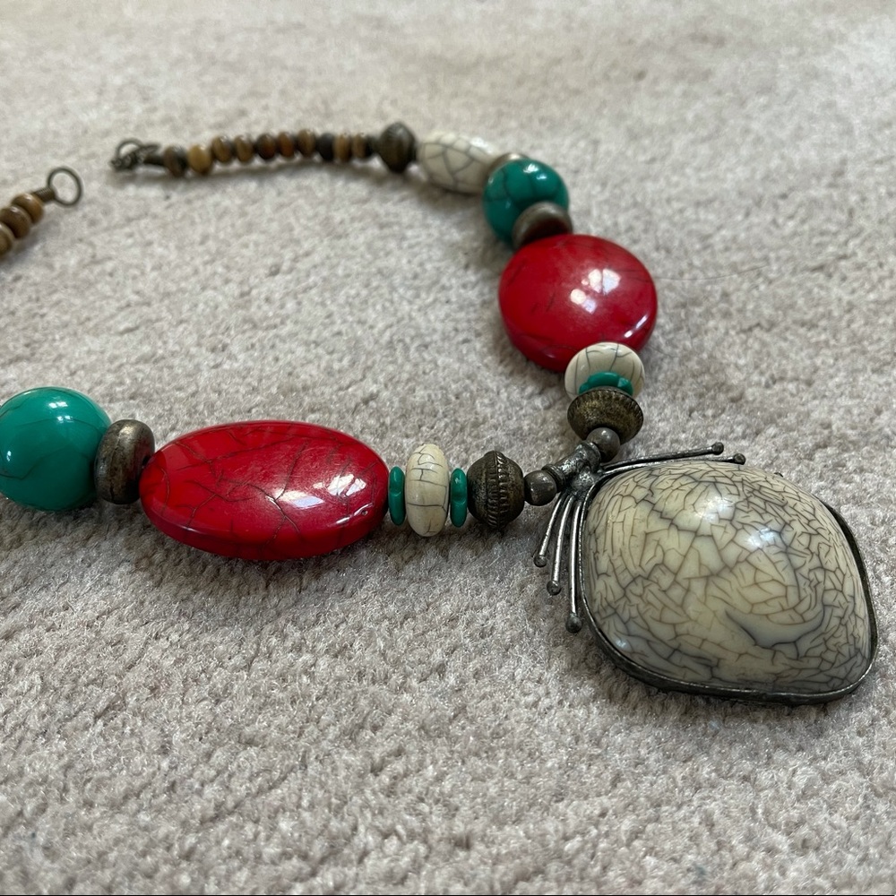 Stone necklace from India